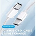 thumbnail image 2 of USB C to USB C Cable - 1m / 3 ft - USB Cable Male to Male - USB-C Cable - USB-C Charge Cable - USB Type C Cable - USB 2.0 (USB2CC3M) - USB cable - 24 pin USB-C (M) to 24 pin USB-C (M), 2 of 5