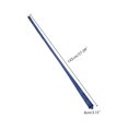 thumbnail image 4 of INSPIRE CHIC Men's Solid Color Narrow Stripes Necktie Graduation Suit Formal Ties Dark Blue, 4 of 5