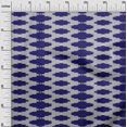 thumbnail image 2 of oneOone Silk Tabby Fabric Plus Sign Kasuri Printed Craft Fabric BTY 42 Inch Wide, 2 of 4