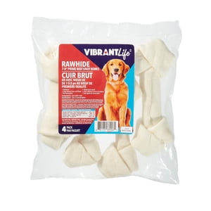 Vibrant Life Rawhide Knot Moyenne osseuse