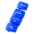 thumbnail image 1 of Bouton de Commutation Latérale de Console de Voiture 2S F22 F23 2014 à 2018 Bleu, 1 of 8