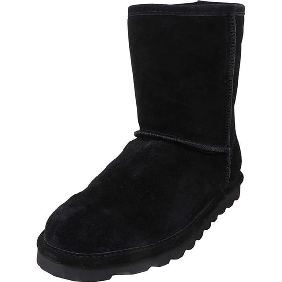 Bearpaw 1962Y-011-10 Elle Girls Toddler-Youth Boots, Black - Size 10