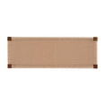 thumbnail image 4 of Pemberly Row Banc Moderne en Bois/cordes Naturelles de 18 Pouces en Brun Chaud, 4 of 8