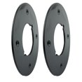 thumbnail image 2 of 2Pcs Black Circle Shape Electric Router Plastic Base For 3612 3612C Baseplate, 2 of 11