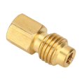 thumbnail image 2 of 1/4SAE Female to 1/2ACME Male Adapter Connector for R134A Car Air Conditioner, 2 of 9