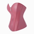 thumbnail image 4 of Under Dress Shapewear Top Women's Patchwork Bandage Gothic Solid Tummy Control Body Shaper Slimming Camisole, 4 of 8