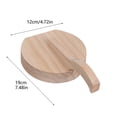 thumbnail image 4 of Solid Wood Quick Dumpling Mould Home Kitchen Dough Artifact for Making Rice Dumpling and Buns, 4 of 8