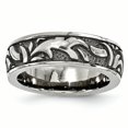 thumbnail image 1 of Edward Mirell Titanium Casted Design 7mm Band Size 10, 1 of 4