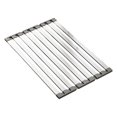 thumbnail image 4 of Lipstore Dish Drying Rack Nonslip over The Sink Stainless Steel Foldable Dish Drainer 55cmx32.5cm, 4 of 8