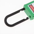thumbnail image 4 of Baohd PL38-KD 38 mm PVC Curved Safety Lockout Padlock Green, 4 of 8