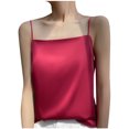 thumbnail image 1 of Timegard Womens Camisole Tank Tops Spaghetti Strap Sleeveless Shirts Solid Color Comfy Soft Tops, 1 of 3