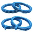 thumbnail image 1 of MYG for Hayward Poolvergnuegen Pool Cleaner Front & Rear Tire Kit with Super Hump, Compatible with 2X & 4X Wheel Suction Pool Cleaners, Heavy-Duty Rubber, 6-Inch Inner Diameter, Blue, 1 of 4