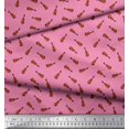 thumbnail image 3 of Soimoi Satin Silk Fabric Guitar Musical Instrument Fabric Prints by Yard 42 Inch Wide, 3 of 3