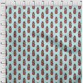thumbnail image 3 of oneOone Viscose Chiffon Fabric Leaves|Floral & Paisley Block Printed Craft Fabric BTY 42 Inch Wide, 3 of 4