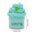 thumbnail image 2 of YoGold Butter Slime Cloud Slime Peach Slime Upgraded Mint Slime With Charms, Scented Sludge, Non-Sticky, Stress Relief Toy Dessert-Themed Jars For Creatives Crafts 1pcs M-Light blue, 2 of 7
