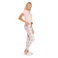 thumbnail image 4 of No Boundaries Women's Pajama 2-Piece Set, 4 of 6