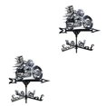 thumbnail image 1 of maskred Retro Metal Weather Vane Sturdy And Durable Ornament With Unique Death God death 2Set, 1 of 6