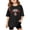 Black, variant on GDREDA Canada Day Flag Print Children Kids Girls Short Sleeve T Shirts Kids Summer Oversized Tops Casual Crewneck Basic Tees