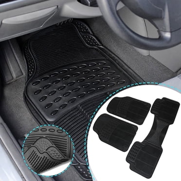 EGNMCR Car Interior Accessories Car Floor Mats Three-piece PVC Non-slip Universal Floor Mats floor mats