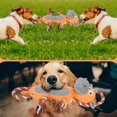thumbnail image 1 of CBFFDC Soft Fabric Dog Toy Cute Cow Design Interactive Plush Dog Toy with Sounding Rope Cleaning Bite Resistant Soft Fabric Dog Toy, 1 of 6