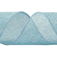 thumbnail image 3 of Joycrosso Burlap Wired Edge Ribbon 3 inch x 10 Yards, Island Blue, Ideal for Crafting, Gift Wrapping, Wreath, Christmas Tree, and Rustic Wedding Decorations, 3 of 4