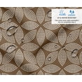 thumbnail image 2 of Soimoi 56 Inch Wide Polyester Canvas Fabric By 2 Yard - Geometric Theme - Brown - Water-Resistant Outdoor & Upholstery Material, 2 of 7