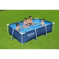 thumbnail image 3 of Bestway Steel Pro 8.5' x 67" x 24" Rectangular Above Ground Swimming Pool, 3 of 9