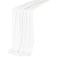 thumbnail image 2 of Decorative Table Banner Cheesecloth Table Runner Cheese Cloth Tablecloth 90x400 Cm Table Runner For Wedding Decor Holiday Birthday Party Table Dining Room Dresser Decor, 2 of 4