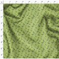 thumbnail image 4 of Soimoi Poly Georgette Fabric Flycathcer Bird Fabric Prints By Yard 52 Inch Wide, 4 of 5
