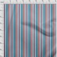 thumbnail image 2 of oneOone Georgette Viscose Fabric Multicolor Stripe Print Sewing Fabric BTY 42 Inch Wide, 2 of 3