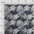 thumbnail image 2 of oneOone Cotton Poplin Gray Fabric Writing Abstract Texture With Text Fabric For Sewing Printed Craft Fabric By The Yard 56 Inch Wide, 2 of 4