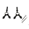 thumbnail image 1 of Aj Tack Black Jingle Bobs With Cotter Pins Set, 1 of 3