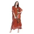 thumbnail image 1 of Caftans Longs pour Femmes, Robe Caftan Grande Taille, Robe de Soirée, Fête, Été, Plage, Robe d'Été, Manches Kimono, Robes Décontractées, 1 of 6