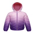 thumbnail image 1 of Rokka&Rolla Girls‘ Ultra Lightweight Packable Down Puffer Jacket Coat Large Night Sky, 1 of 9
