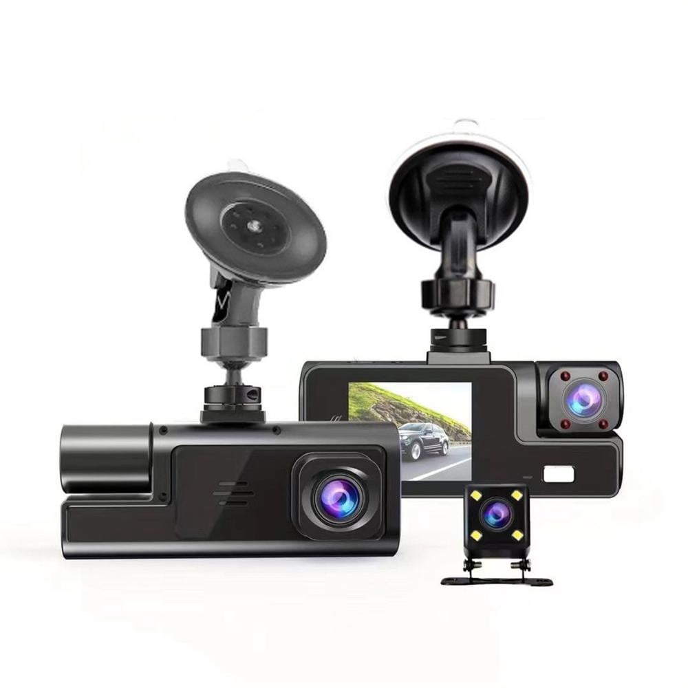 Feltree Dash Cam Front and Rear, 1080P FHD DVR Car Driving Recorder.0Inch Screen Dashboard Camera 170°Wide Angle, -Sensor, Parking, Loop Recording