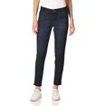 thumbnail image 2 of Democracy Women's Plus-Size Ab Solution Straight Leg Jean, Indigo, 24W, 2 of 4