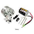 thumbnail image 4 of Xingzhi Transmission 60T Motor Metal Gear Box Set For 1/10 Axial SCX10 Improved Silver 1Set, 4 of 6
