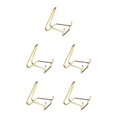 thumbnail image 2 of Baohd Iron Ores Stone Display Stand Desktop Rock Holder Decor Base Home Office Golden M 5Set, 2 of 6
