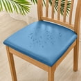 thumbnail image 1 of Birdeem Leather Seat Covers, High Chair Cover, Solid Color Brushed High Elastic Chair Cover Soft and Comfortable Chair Seat Cover -Proof And- Chair Slipcover Suitable for Dining Chair, 1 of 7