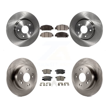 Transit Auto Front Rear Disc Brake Rotors and Ceramic Pads Kit for Car Honda Accord K8T-102568