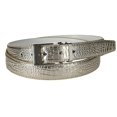 thumbnail image 1 of CTM® Ceinture en Cuir à Imprimé Croco, 1 of 2