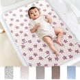 thumbnail image 1 of Sentmoon Incontinence Bed Pads Bed Pads 59x39.37 Inches Waterproof and Washable Large Bed Pad for Elderly Care Incontinence Protection Menstrual and Child Bedwetting, 1 of 7