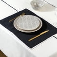 thumbnail image 5 of Thyme & Table Placemat, Black Pom, 5 of 5