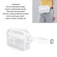 thumbnail image 4 of Waterproof PVC Clear Sling Bag, Transparent Large Capacity Adjustable Strap Chest Waist Pack For Sports Travel, 4 of 8