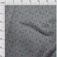 thumbnail image 2 of oneOone Coton Popeline Tissu Rayures & Formes Géométriques Géométriques Imprimés par Yard 56 Pouces de Large, 2 of 4