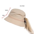 thumbnail image 3 of Women Sun Hat Wide Brim Protection Beach Hat Adjustable Bucket Hat Summer Hats, 3 of 4