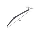 thumbnail image 3 of TopLLC 2-In-1 Water Repellent Wiper Blades, 18 Inch Windshield Wipers (Pack Of 1), Car Replacement Windshield Wiper Blades, 3 of 8