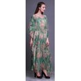 thumbnail image 3 of Bimba Kaftan de Plage Floral, Paréo de Bikini, Robe Maxi pour Femmes, Long Caftan-S-L, 3 of 5