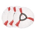 thumbnail image 2 of 3pcs Replacement for Vileda O-cedar Mop Heads Refill Microfibre Spin Mop 360 Rotating Floor Mop Head, 2 of 5