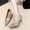 Rose Gold, variant on Wensltd Women Pointed Toe High Heels Trendy Closed Toe Wedding Work Office Dressy Shoes Fashion Comfortable Pump Shoes